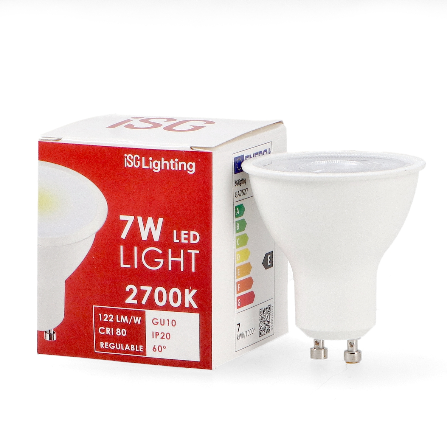 Bombilla Led Gu10 Smd Plus 7W Regulable 60º