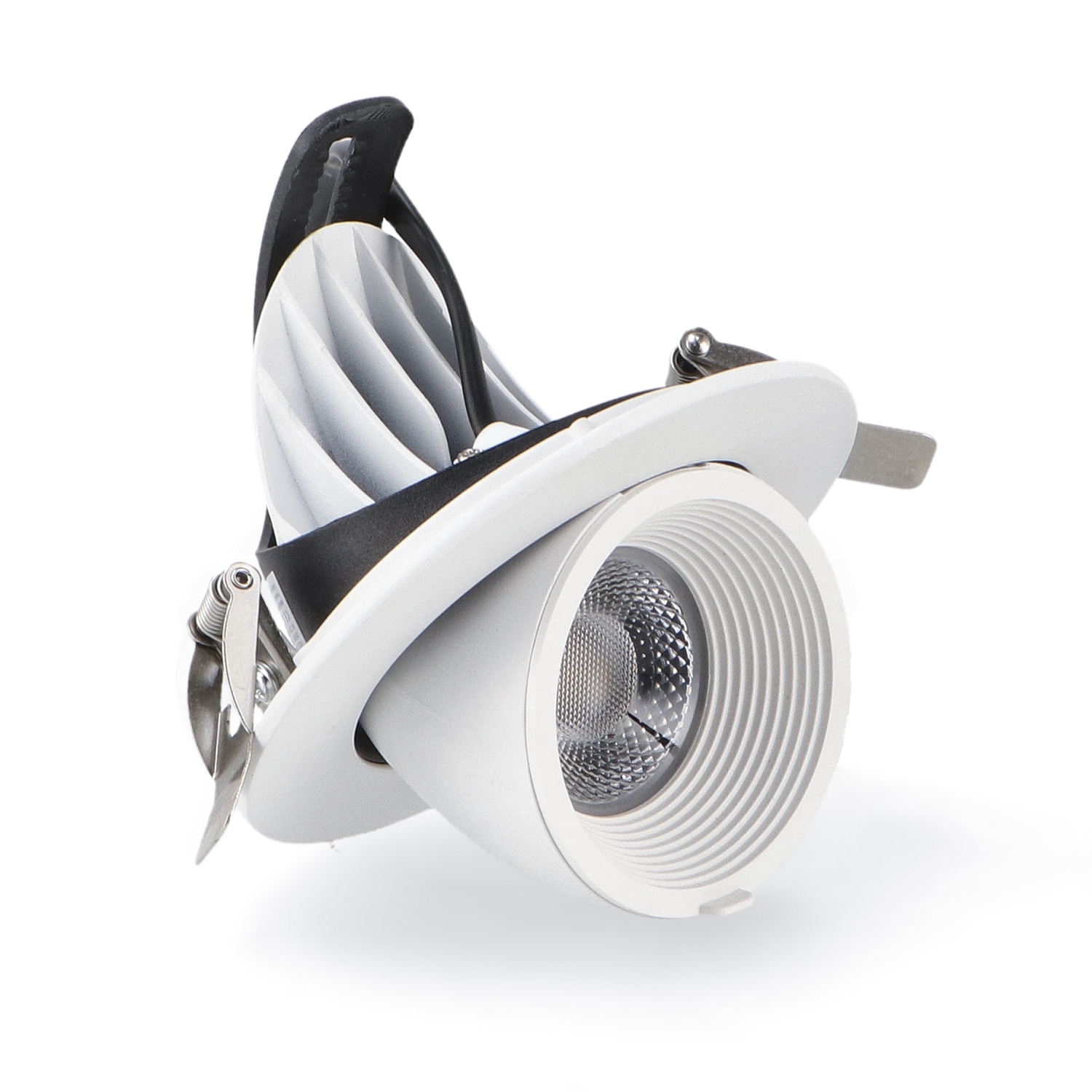 Foco Downlight Led Orientable White Track 15W