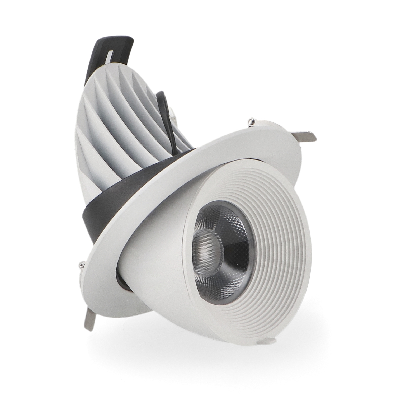 Foco Downlight Led Orientable White Track 30W