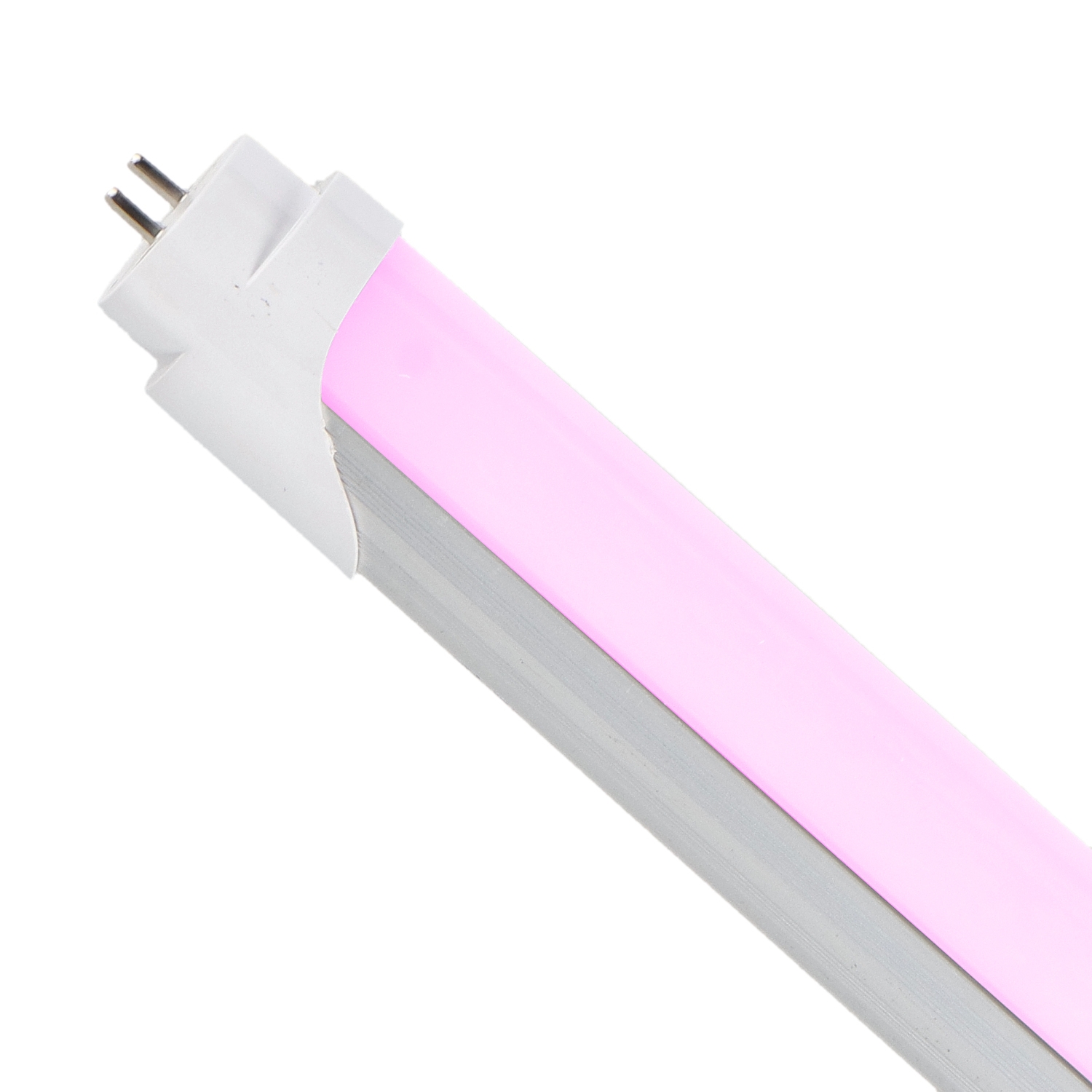 Tubo de Led T8 1200 Mm Ekran 17W Rosa Conexión un Lateral