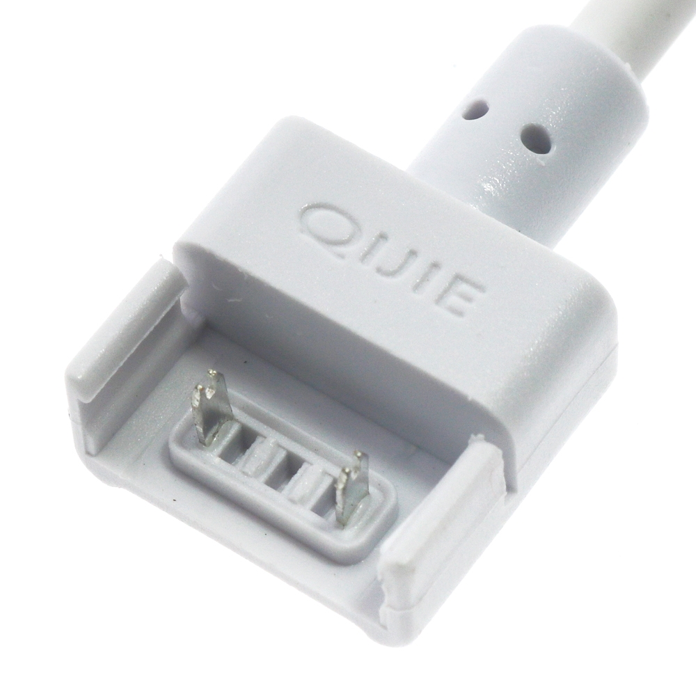 Conector Intermedio Con Cable Para Tira Led Ip68 12Mm Out 10Mm In 2Pin