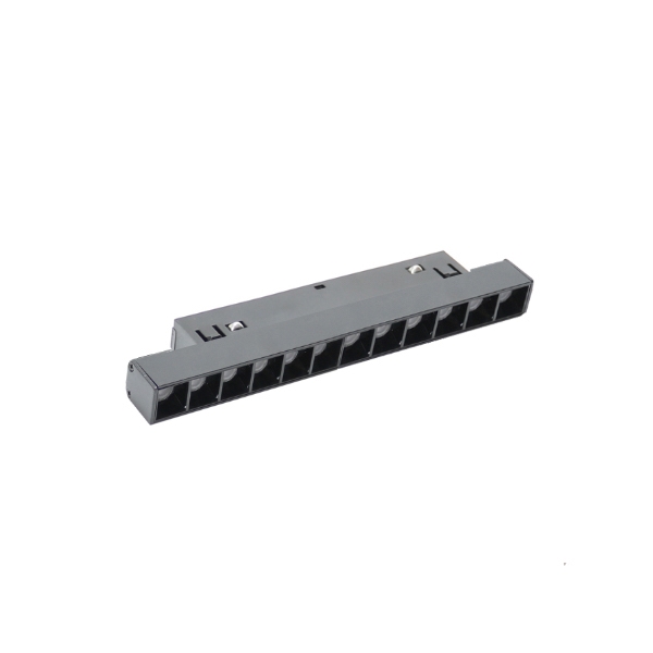 Spot Led Lumiere 12W Sur Rail Magnétique Noir 48V Serie 20Mm - Dsc