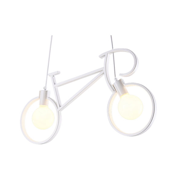 Lampe de Plafond Vintage 2L Bicycle White