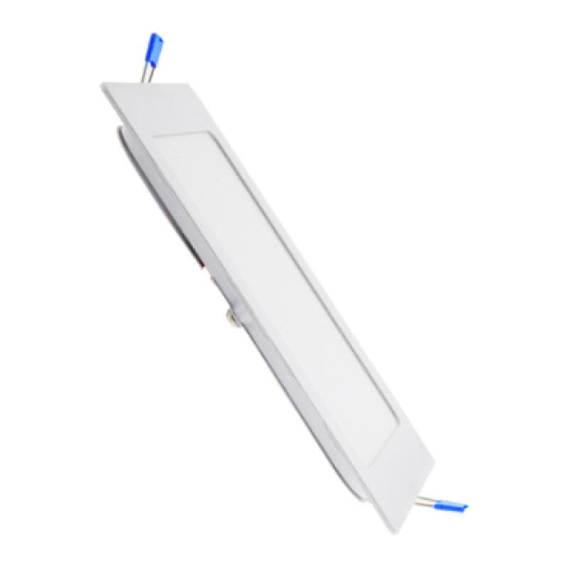 Plafonnier Led Carré Série Slim 12W 6000K