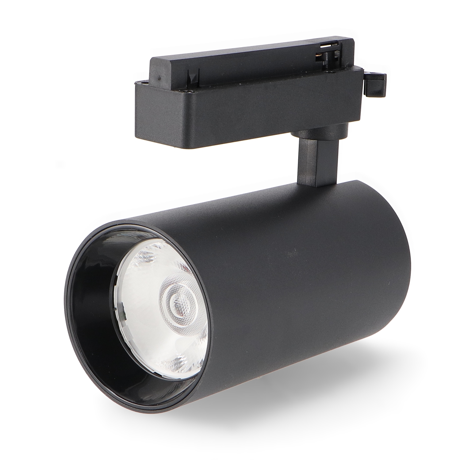 Spot Led Fast Noir 30W Sur Rail Monophasé Cct