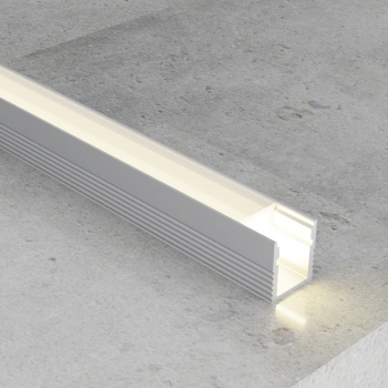Profilé En Aluminium Fine - 2 Mètres