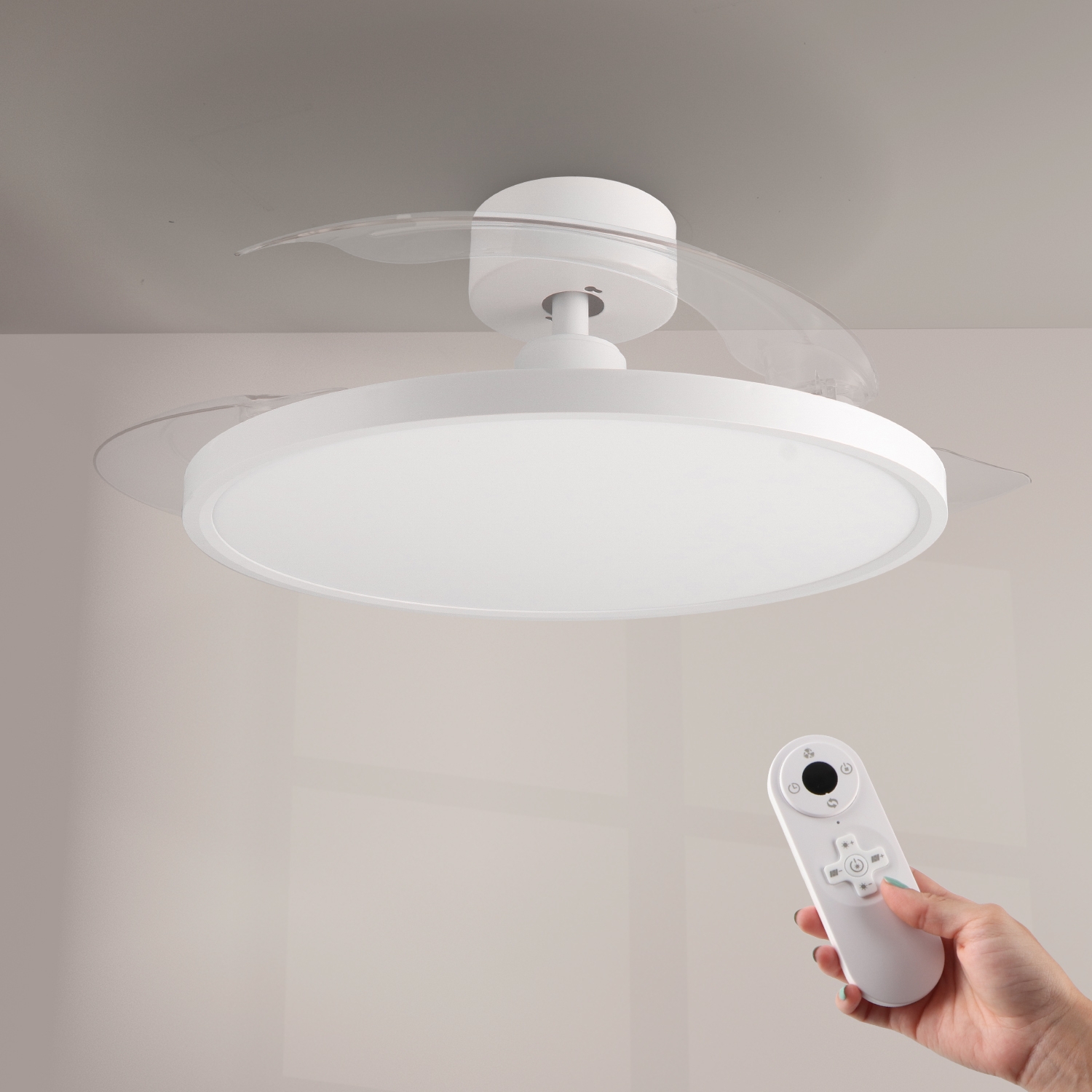 Ventilateur de Plafond Led Paack