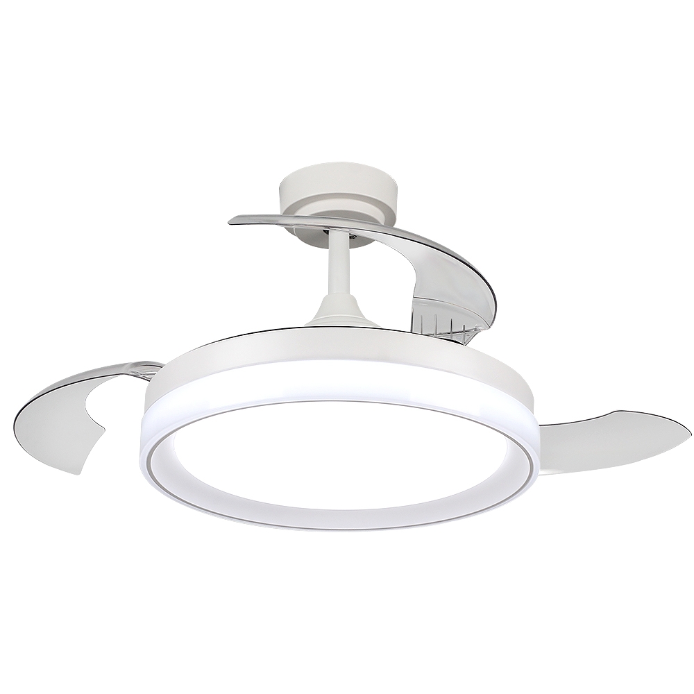 Ventilateur de Plafond Led White Yeray