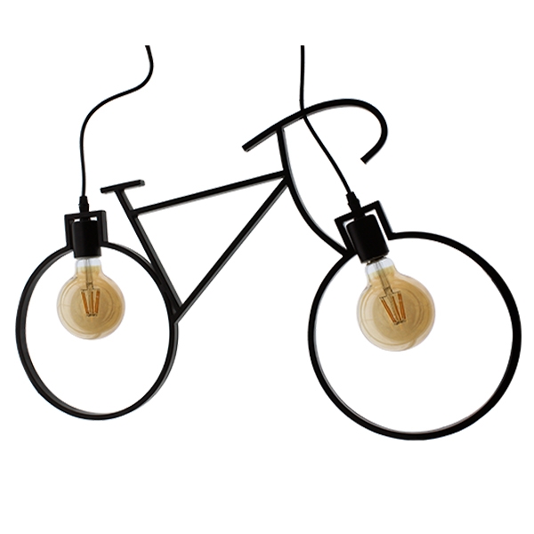 Lampada Soffitto Bicicletta Vintage 2L