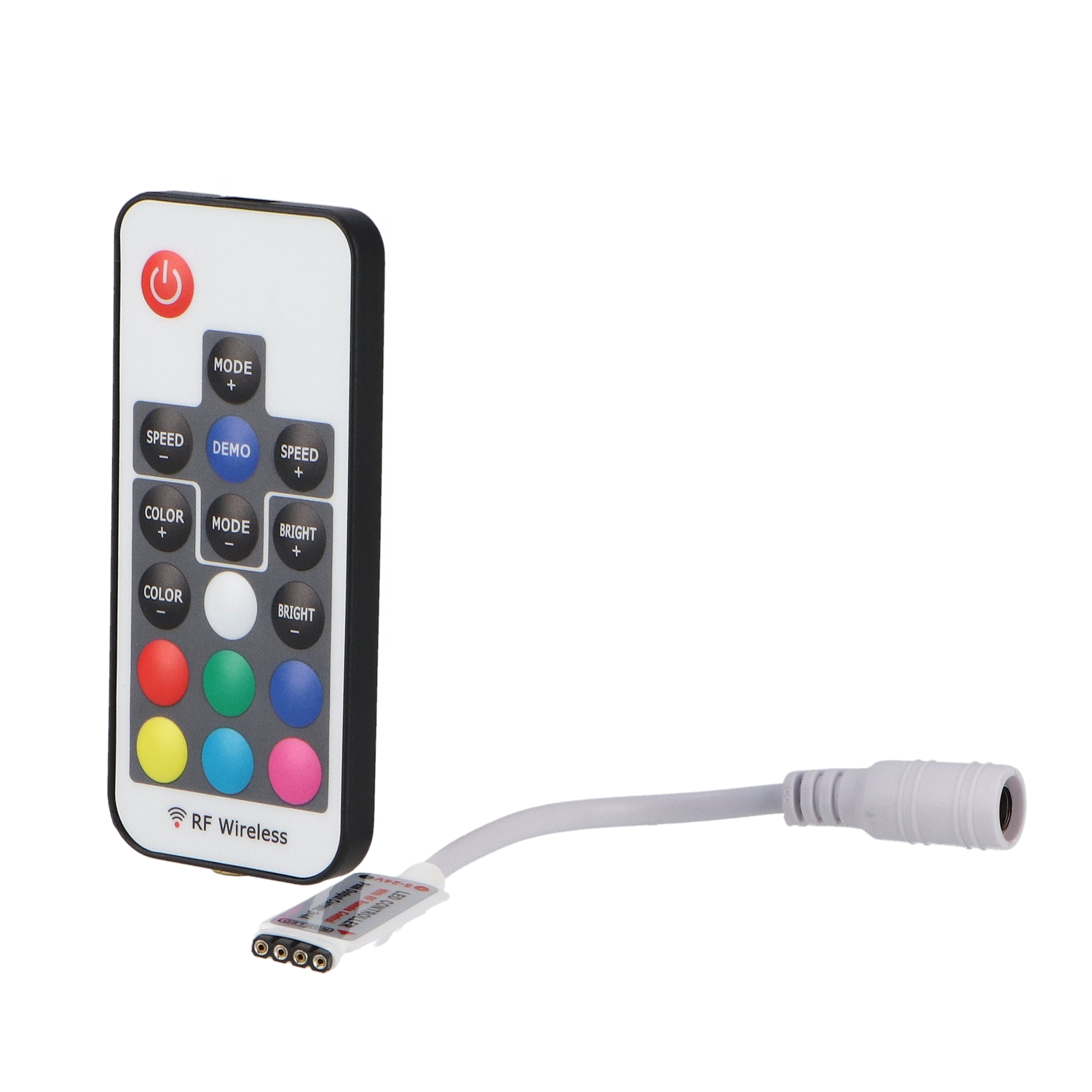 Mini Controller Per Strisce Led Rgb Con Telecomando Rf