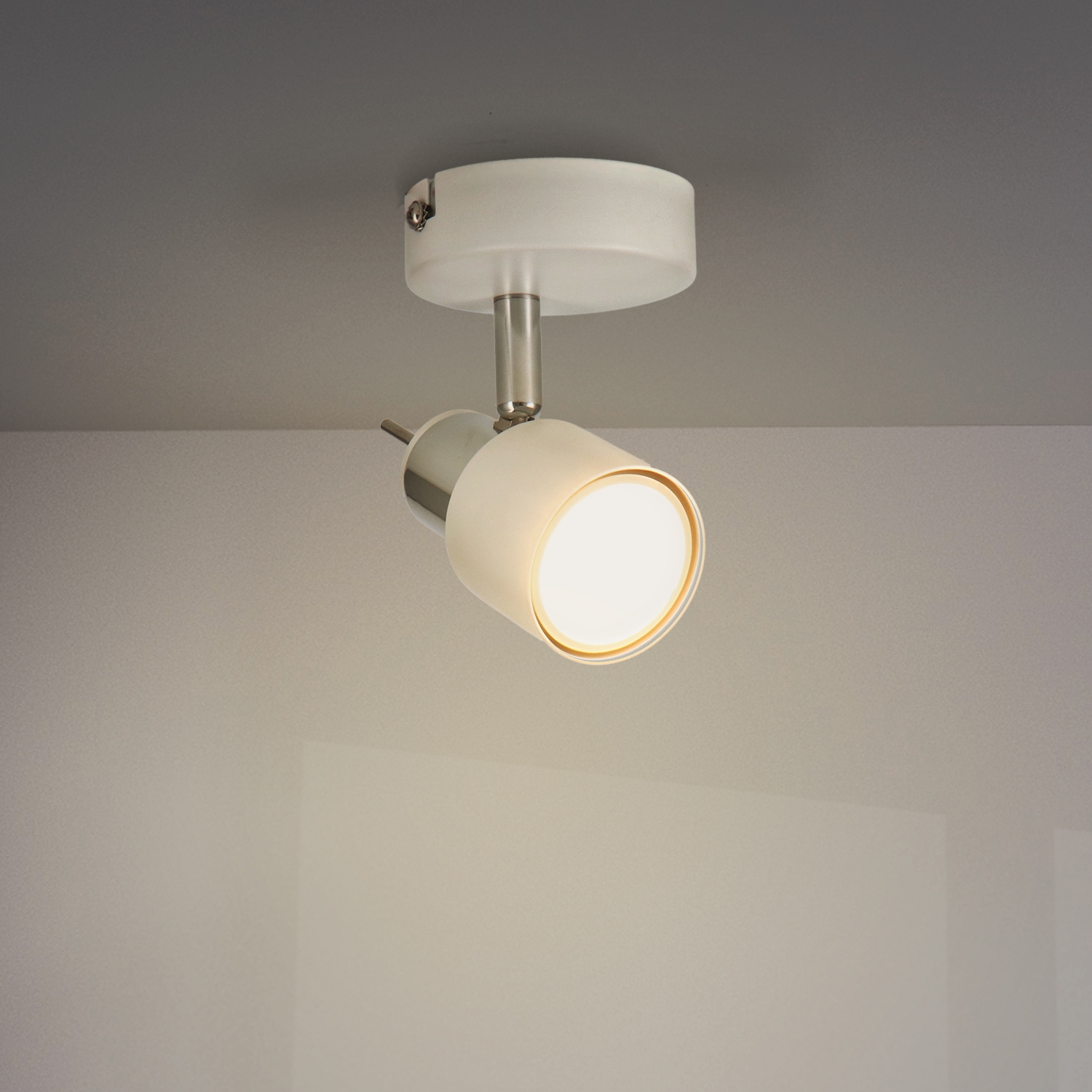 Lampada Da Soffitto Serie White 1 Lampadina Gu10