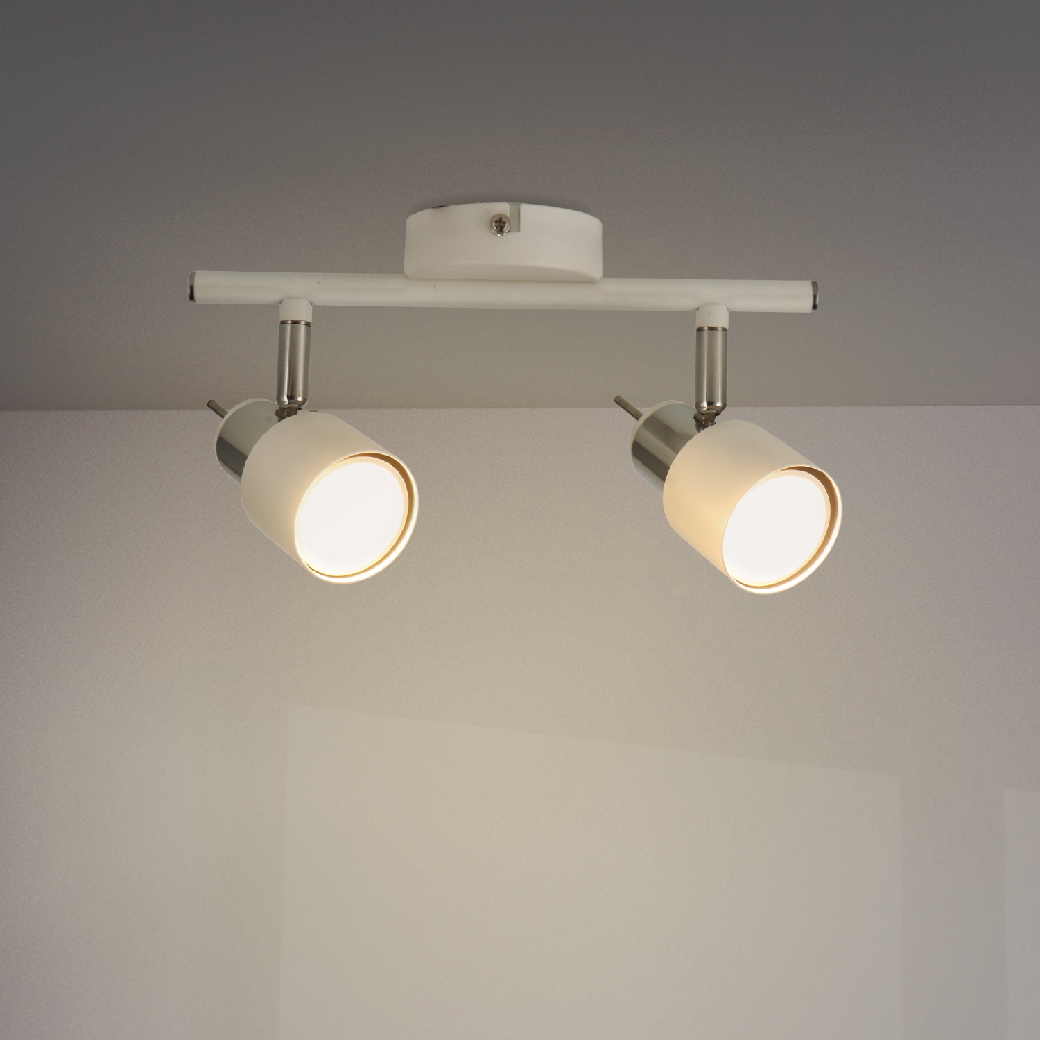 Lampada Da Soffitto Serie White 2 Lampadina Gu10