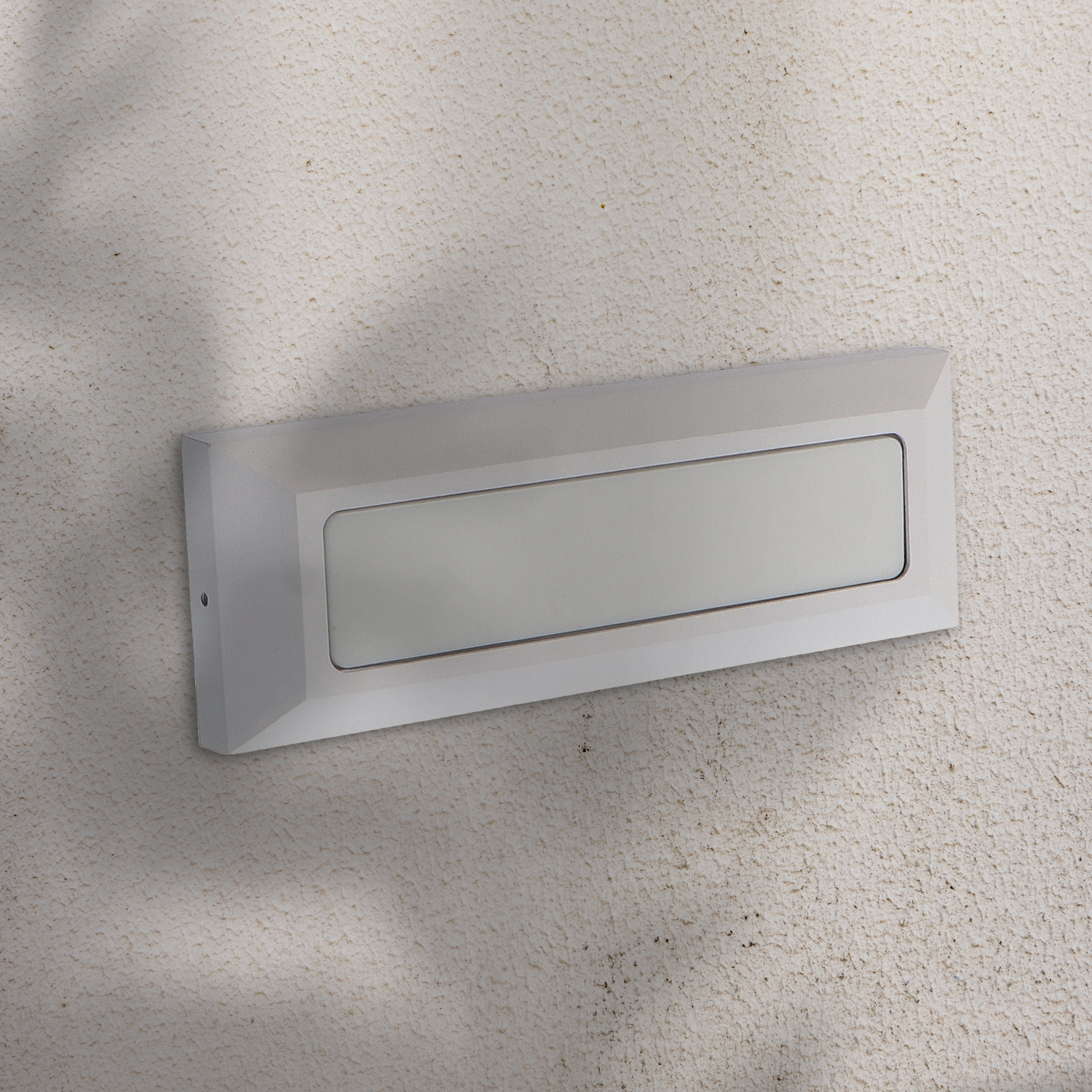 Segnapasso Da Parete Led Wall Rettangolare Bianco 5W Ip54