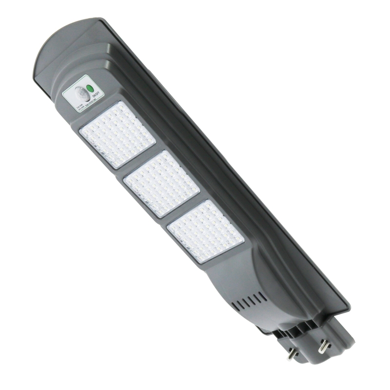 Faro Solare A Led Per Illuminazione Pubblica 60W Con Sensore