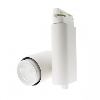 Foco Led Para Calha Cobfix Branco 35W Monofásico Cct + óptico Regulável