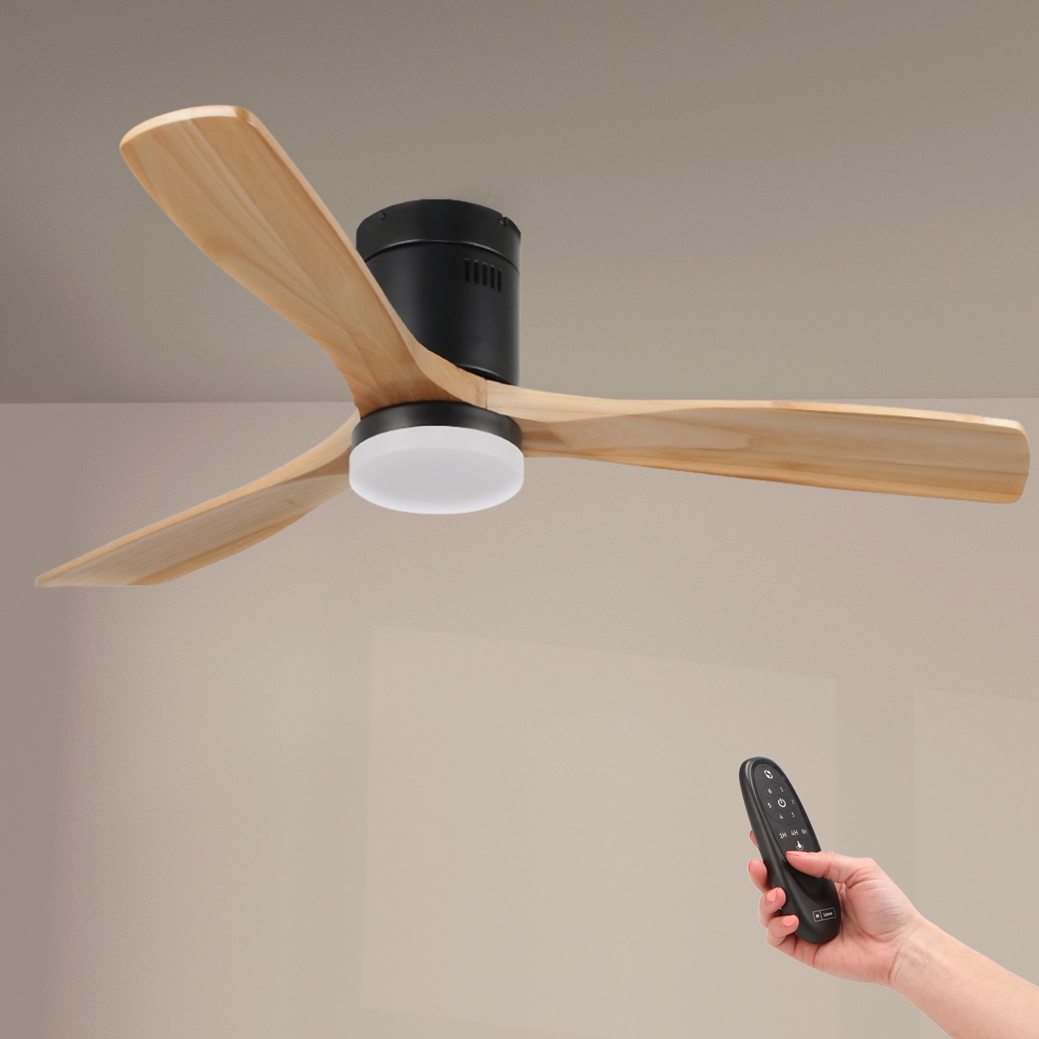 Ventoinha de Teto Led Black Energy