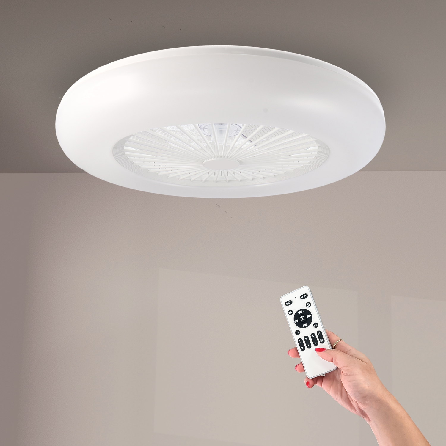 Ventoinha de Teto Led Aero